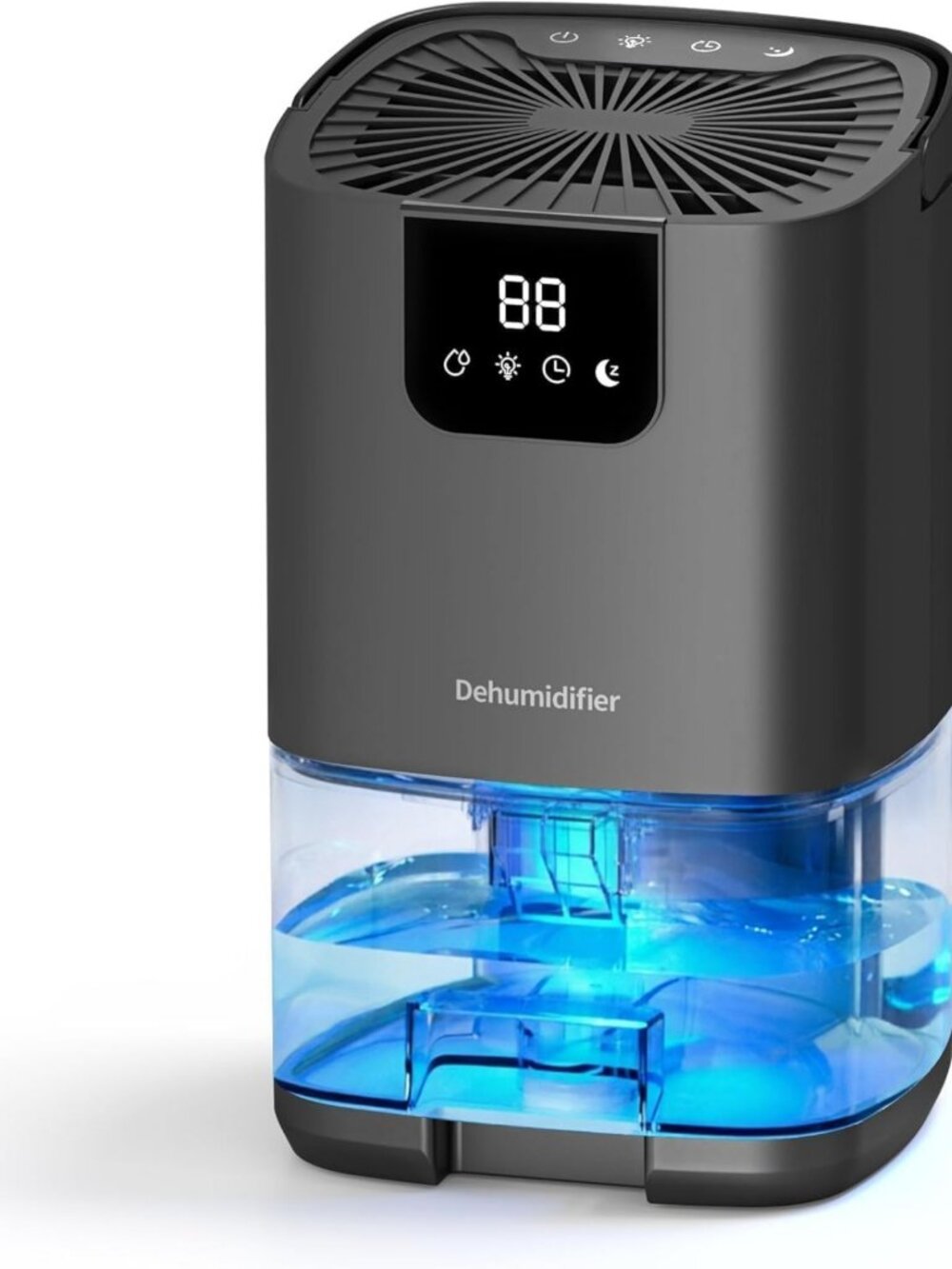 Compact 35OZ Dehumidifier for Home, Quiet Auto Shut Off, Ideal for Bedroom